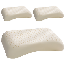 J-bedtime 床寢時光 100%泰國原料天然按摩乳膠枕頭 Q9657, 養顏美容, 3個