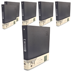 JOY STAR 大人 3孔資料夾 A4, 墨舞, 6個