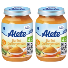 Alete 綜合奶油蔬菜, 190g, 2瓶