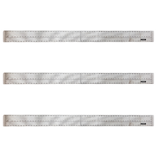 CoX 三燕興業 方眼壓克力切割直尺 60cm, CD-601, 3個