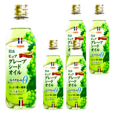 OilliO 葡萄籽油, 法國產葡萄, 零膽固醇, 400g, 5瓶