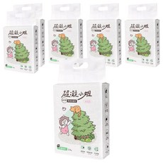 超凝小姐 米粒型益生菌除臭豆腐砂, 忘憂森林, 2.7kg, 6包