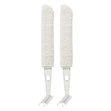 葉子小舖 空調扁頭刷, 2組, 白色