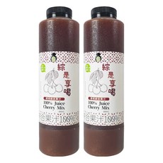 TAIWAN SWEET FARM 台灣好田 綜是享喝100%櫻桃綜合果汁, 880ml, 2瓶