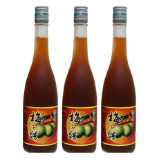 SunLife 桑樂 梅子醋, 520ml, 3個