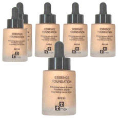 ttmax 輕羽虹光遮瑕精華粉底乳SPF33 30ml 03健康色 打造自然光澤底妝, 6件