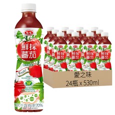愛之味 鮮採蕃茄綜合蔬菜汁 SFN升級配方, 530ml, 24瓶
