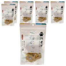 狗老大 寵物零食, 6包, 雞肉地瓜捲, 100g