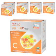 HAC 永信藥品 活泉元氣C口含錠 維生素C 維生素E 維生素B6 維生素B12 葉酸 木糖醇, 90錠, 6盒