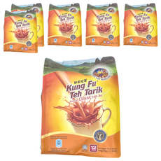 元帥牌 南洋拉茶風味功夫奶茶 三合一 經典原味, 30g, 12包, 6袋