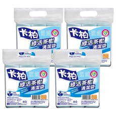 菲力家族 卡柏茶樹清潔袋3捲 大 75 x 65cm, 45L, 4包