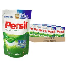 Persil 寶瀅 全效能洗衣凝露補充包, 415ml, 10包