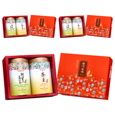 天仁茗茶 茗禮禮盒 200g, 阿里山高山茶 + 茶王, 3盒