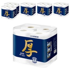 五月花 厚棒捲筒式廚房紙巾, 4捲, 6袋