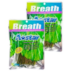 A star ab多效螺旋五星棒小包 M, 清新薄荷, 80g, 2包