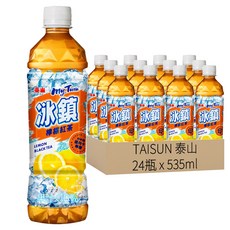 泰山 TAISUN 冰鎮檸檬紅茶 535ml*24瓶