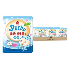 義美 噗啾益生菌果凍 原味, 247g, 9袋