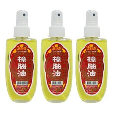 室翲香 玻璃樟腦油, 100ml, 3瓶