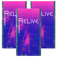 RELIVE 白藜蘆醇錠, 3個, 30顆