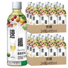 速纖 纖維飲料, 495ml, 48瓶