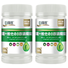 BRAND'S 白蘭氏 鐵 維他命B群 鷄精錠, 180顆, 2罐