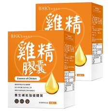BHK's 雞精膠囊, 含日本專利雞肉萃取物, 支鏈胺基酸BCAA, 維生素B1、B6, 60顆, 2盒