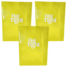 Lan CHYn 連勤牌文具 E-316 Y PP 文件套 雙內袋, 黃色, 3個