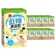 義美 低糖黑豆奶, 250ml, 48入
