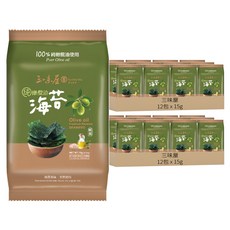 三味屋 橄欖油海苔 100% 純橄欖油使用, 15g, 24包