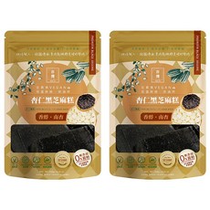 亦擇 杏仁黑芝麻糕, 25包, 純素, 低溫烘焙, 非油炸, 無添加澱粉, 250g, 2袋