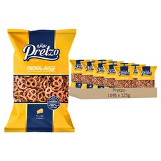 Pretzo 起司風味蝴蝶餅, 125g, 10包