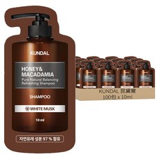 茶樹澳洲堅果香氛洗髮精旅行包 White Musk, 10ml, 100包