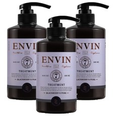 ENVIN 蛋白質香氛護髮乳 Blackberry&Pure, 500ml, 3瓶