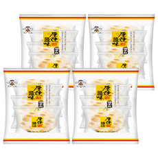 旺旺 米果 厚燒鹽味隨手包, 55g, 4個