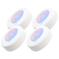 QiMart 二代除濕除臭神器 珪藻土防霉塊 橢圓, 4個