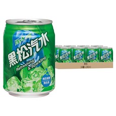 黑松 汽水, 清新檸檬香氣, 氣泡爽口, 245ml x 24罐