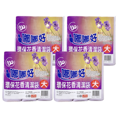 嘟嘟好 環保花香清潔袋 大 500g 4包