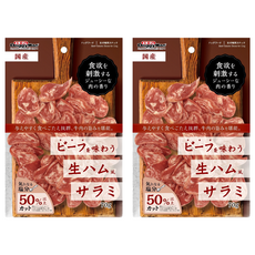 DoggyMan 多格漫 牛肉口味火腿腸切片, 牛肉口味, 70g, 2包