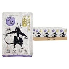 摩達客寵物 拼圖喵廚房主食餐包 經典版, 180g, 法式軟嫩鮮鴨肉, 15個