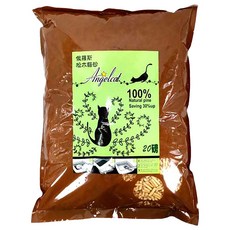 Angel cat 俄羅斯松木貓砂, 1包, 20lb, 松木香