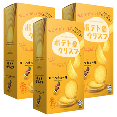 Win2 日本版 馬鈴薯脆餅 燒烤味, 160g, 3盒