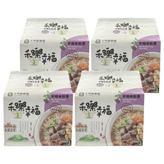 大甲區農會 芋香米粉湯 (280g/袋) - 台灣在地芋頭 湯頭濃郁香氣十足, 4袋