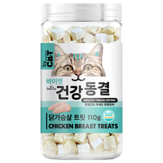 by CAT 喵洽普 貓咪凍乾零食, 1罐, 新鮮雞胸肉, 110g