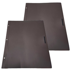 KOKUYO 國譽 a little special 收納資料夾 A4 20枚, 深棕色, 2本