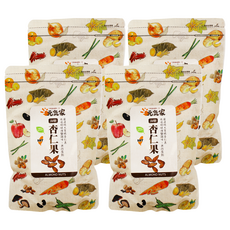 元氣家 烘焙海鹽杏仁果，薄鹽調味 非油炸 低溫烘焙 嚴選杏仁, 200g, 4包