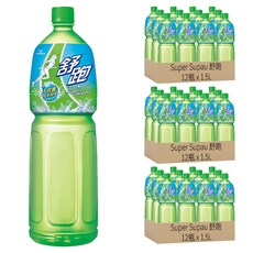 Super Supau 舒跑 運動飲料, 補充水分、電解質, 低納、零脂肪, 添加維他命C, 1.5L, 36瓶