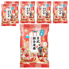 屹兆莊活力本味 日式綜合米果 多層次口感 香酥爽脆超涮嘴!, 110g, 6袋