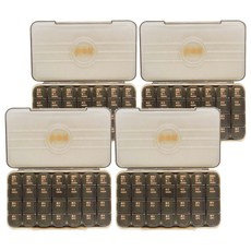 1月間 7日28格藥盒 淡奶, 4個