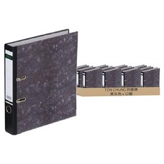 TON CHUNG 同春牌 雲石紋拱型夾 2孔 F50S, 黑灰色, 12個