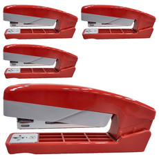 MAX 美克司 釘書機 HD-10V-P, 粉紅, 4個